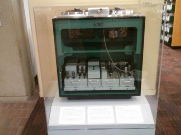 Ampex Model 200a, Green Library, Information Center